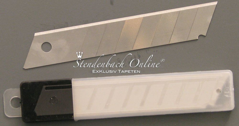 10 x Abbrechklingen im Köcher 18mm